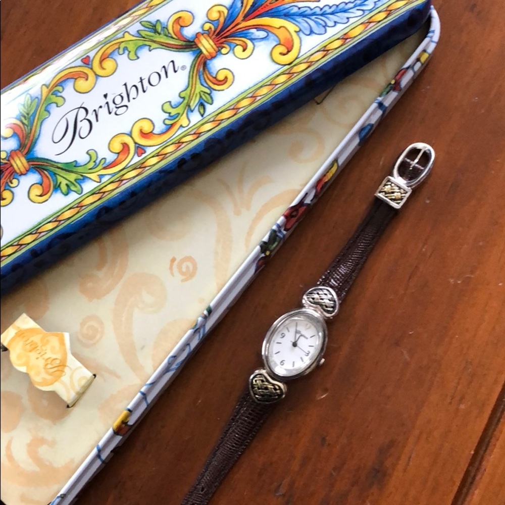 Brighton watch like new with case